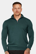THE SANTONI QUARTER ZIP SWEATER